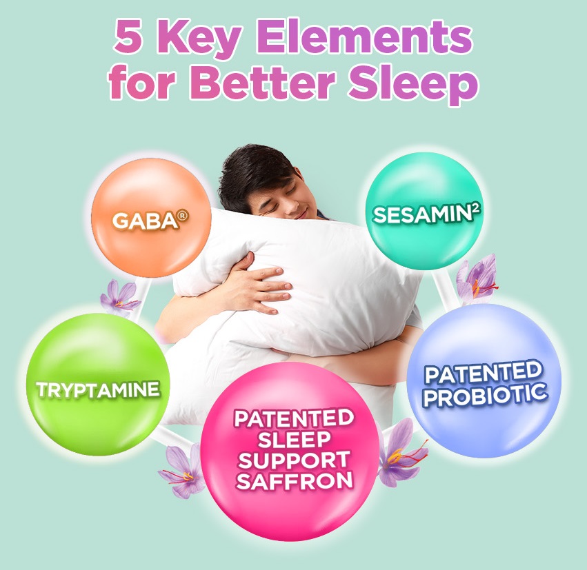 CENTRUM Calm & Rest Sleep Probiotics Supplement, Melatonin Free, Sleep ...