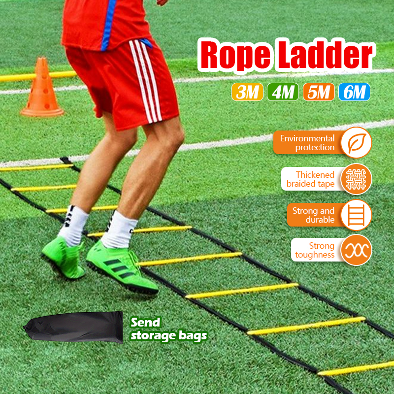 【NDD Delivery】Football Training Equipment Rope Ladder Physical Fitness ...