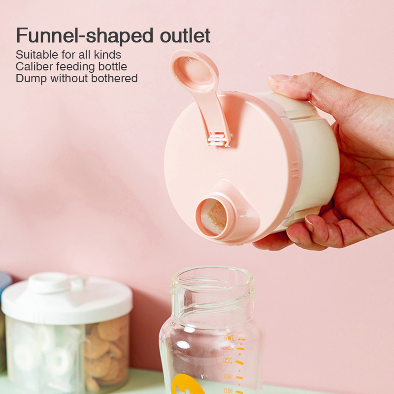 【SG stock】4-Grid Portable Reusable Baby Food Formula milk powder ...