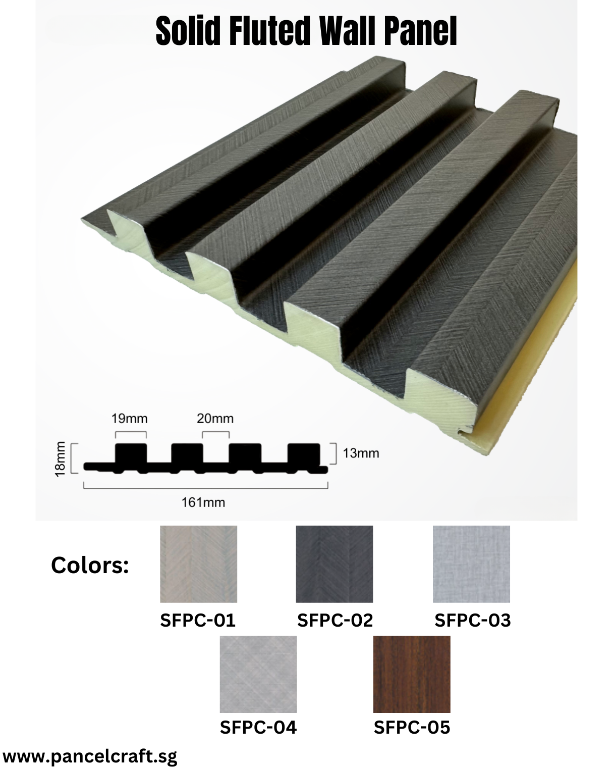 [SG Seller!] Solid Fluted Wall Panels Partition Wood Panel Home Panel ...
