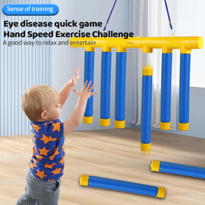 【SG】Stick Game Toys for Kids Reaction Parent-Child Challenge Falling ...