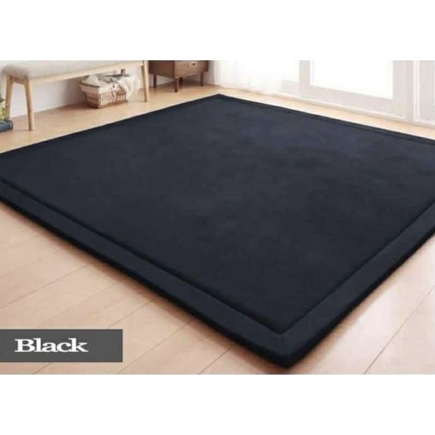 [𝐒𝐆 𝐒𝐓𝐎𝐂𝐊] Japanese Tatami Carpet Thick Non Slip Floor Mat Coral Fleece ...