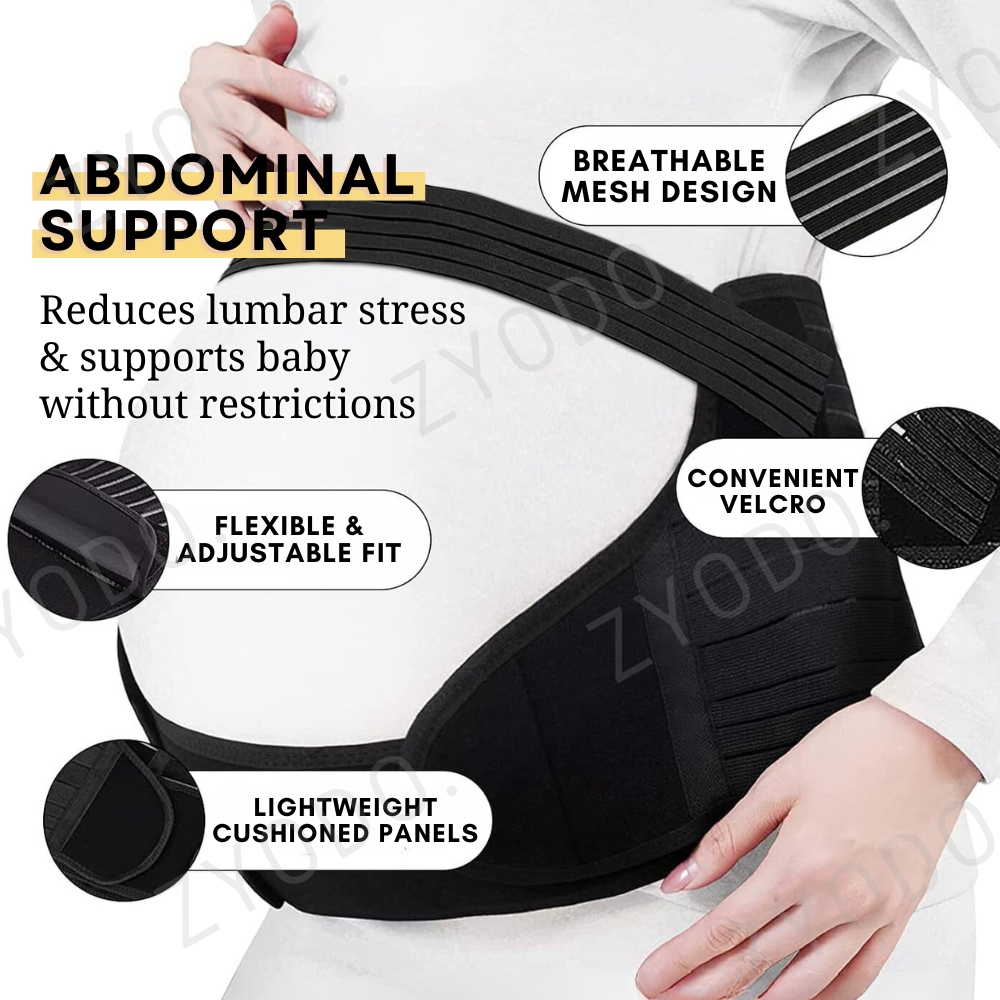 Pregnant Maternity Support Belt Belly Support Band Pregnancy Belly Back ...