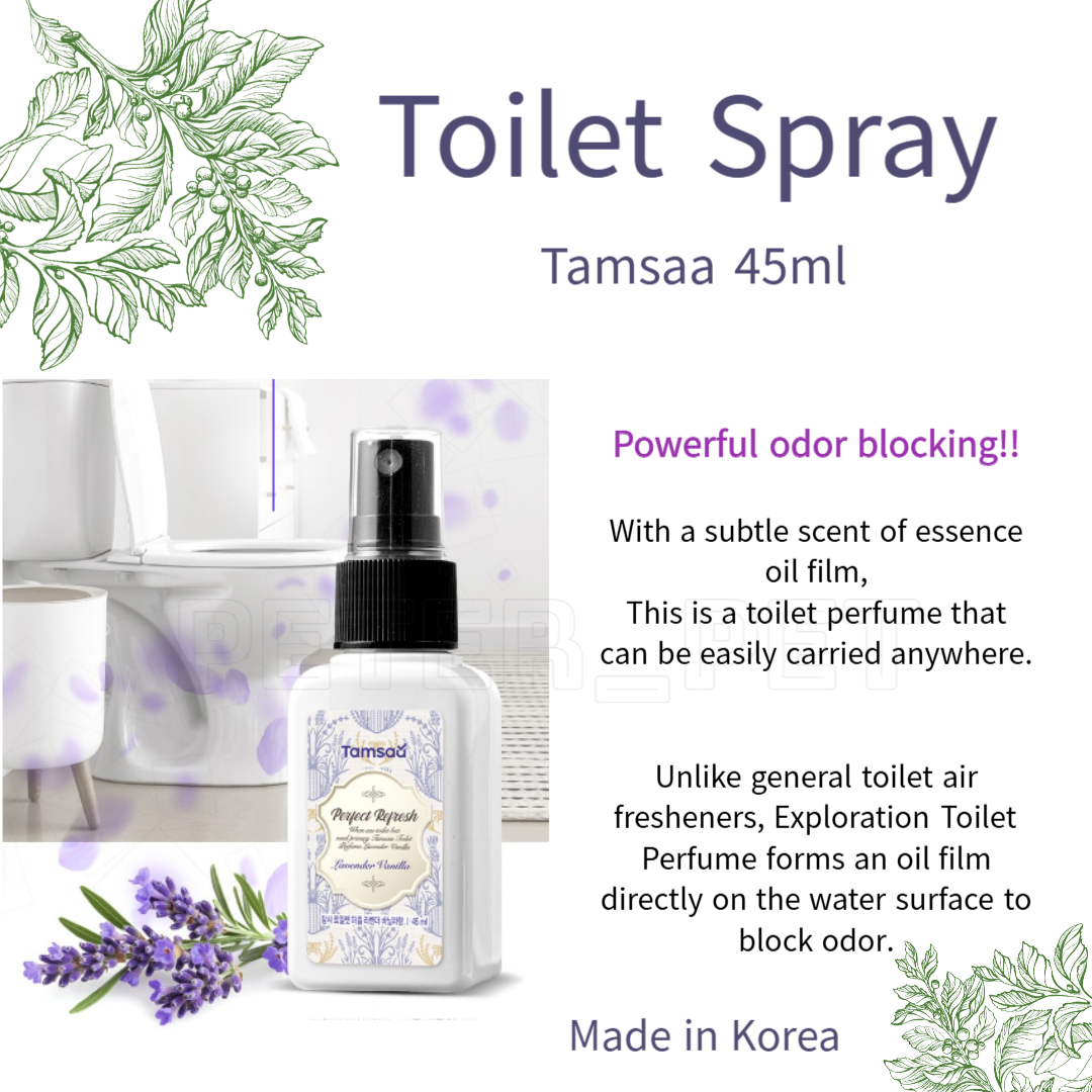 [Korea Poo Pourri& Tamsaa] Before You Go Toilet Spray 41ml& 45ml ...