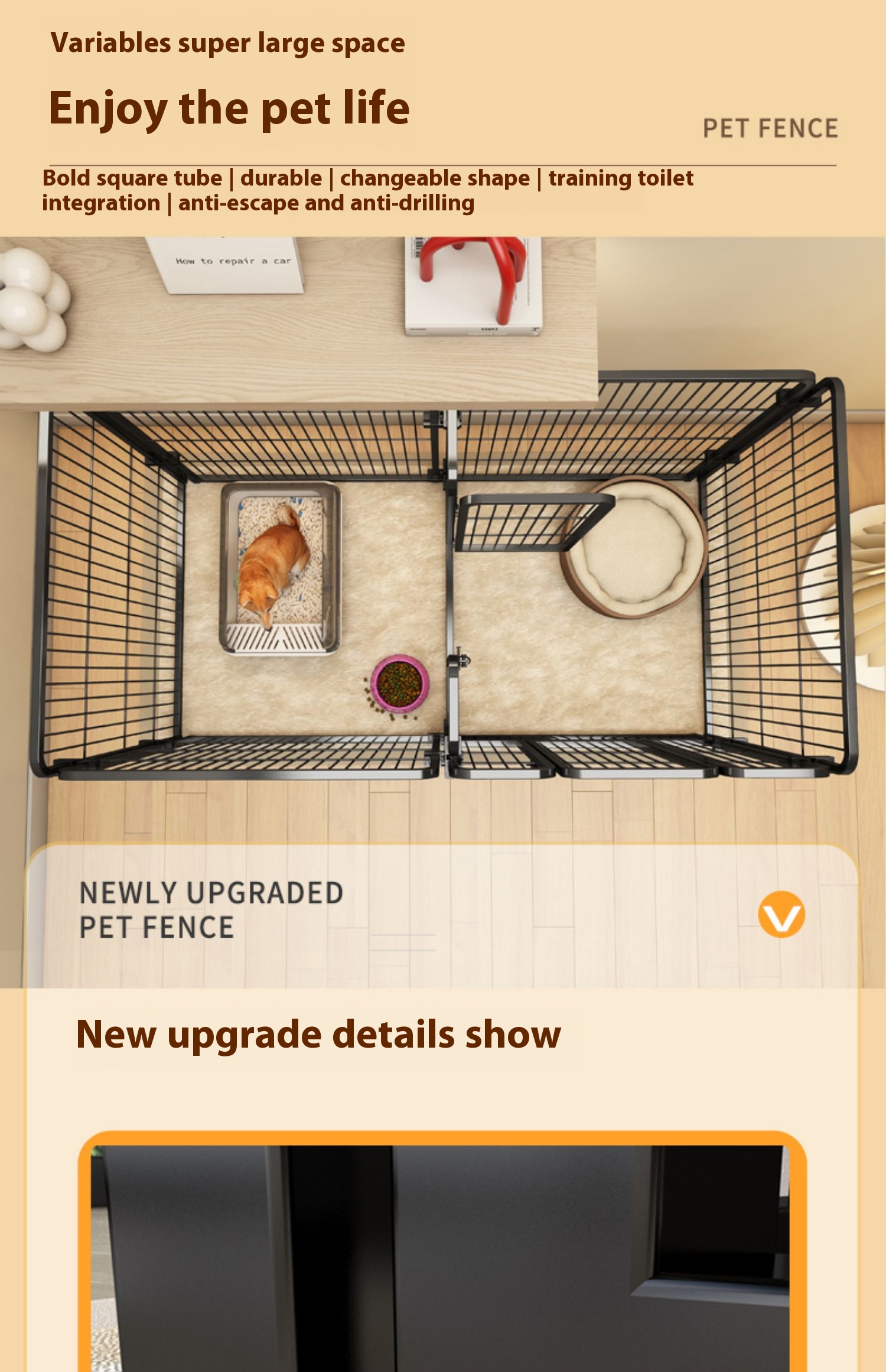 Stunning Sturdy Pet Enclosures For Apartments image