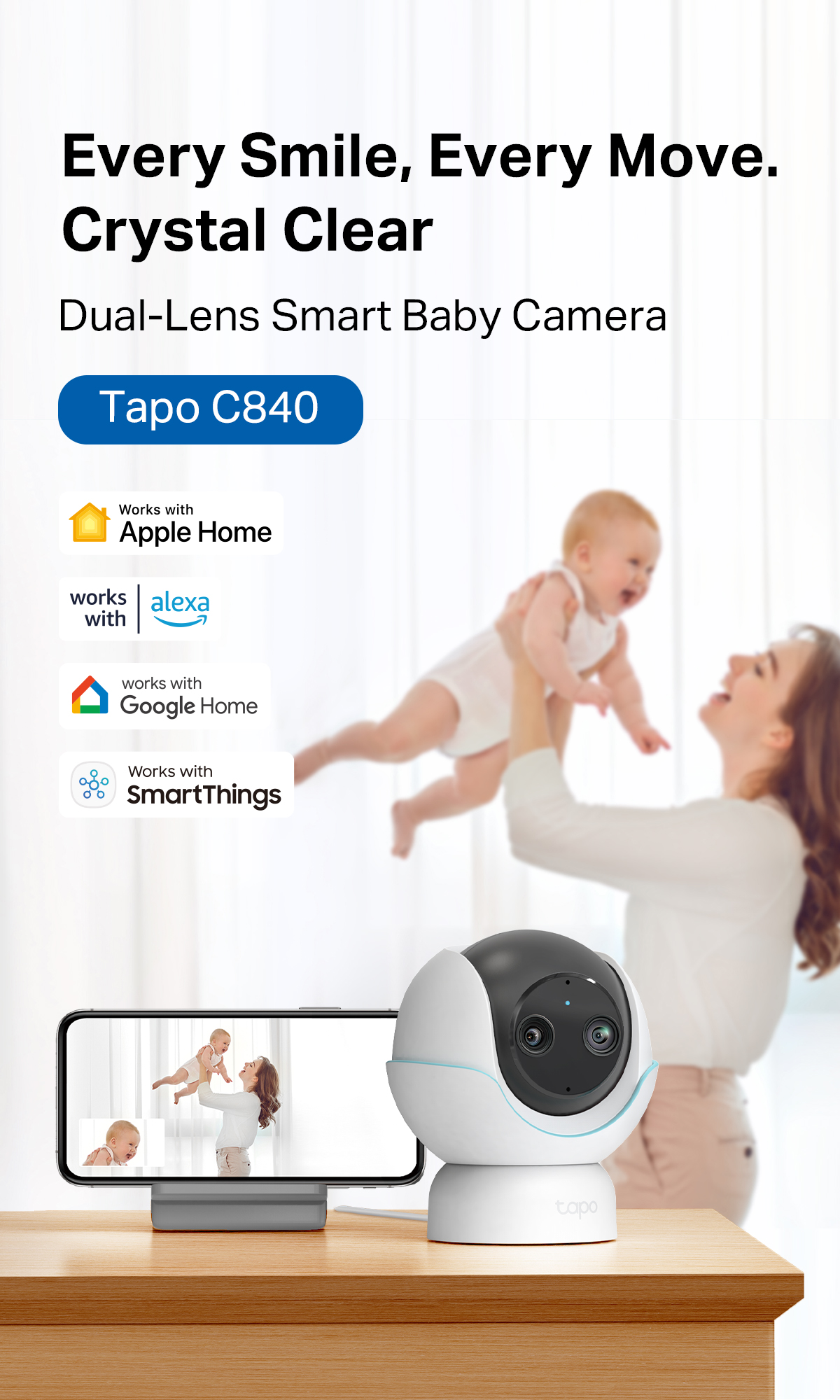 AEOTEC SmartThings Aeotec WiFi IP Camera Security Camera 1080p Full HD