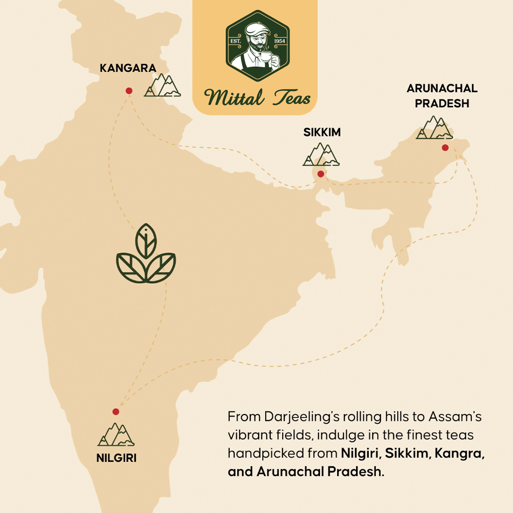 Mittal Tea, Finest Tea | 2nd Flush Darjeeling Muscatel Tea | Loose Leaf ...