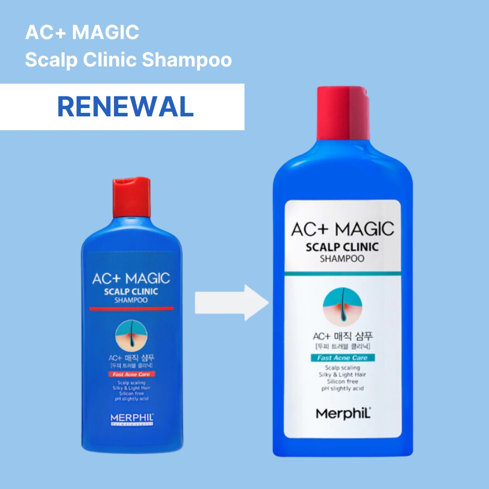 Merphil Salicylic Acid Shampoo 300ml for Scalp Care - Anti-Dandruff ...