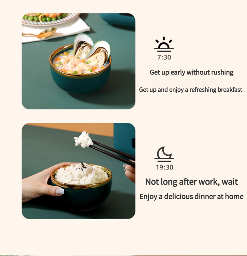 [SG In Stock]1.2L Mini Electric Non-Stick Pan Rice Cooker Liner Cooking ...