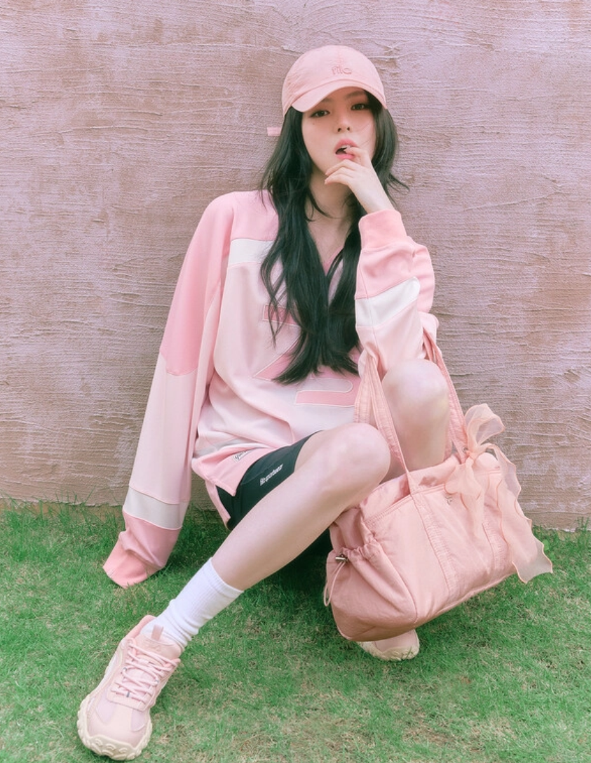 FILA☆ハンソヒ着用 Ballerina Duffle Bag (2color) FILA Ballerina Duffle Bag 2 | Kgifts.shop