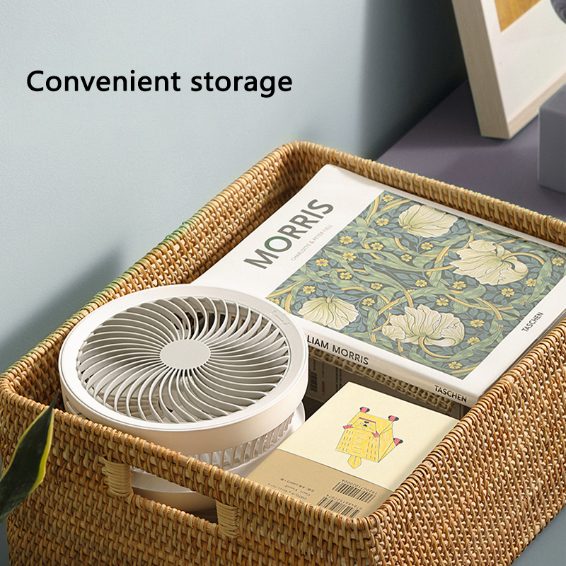 SG [READY STOCK] Edon Air Circulation Fan(7 inch) Auto Rotation Table ...