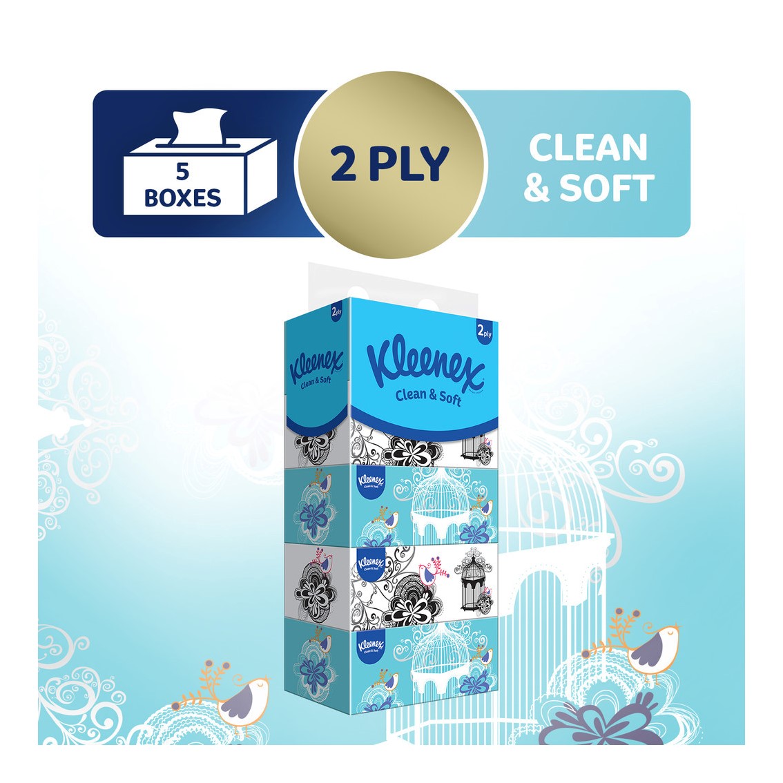 Kleenex Facial Tissue Box / Value Pack / Best Value / Available in 3 ...
