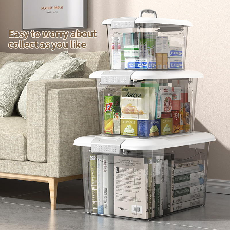 Penguin Stackable Storage Box | Plastic Organiser Container ...