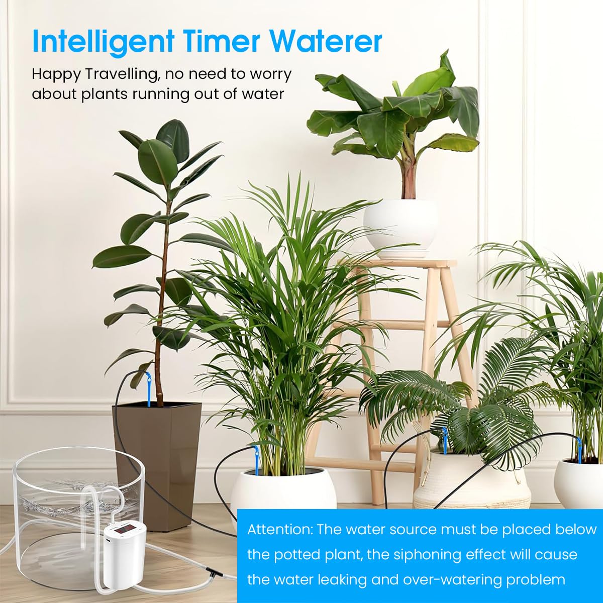 Automatic Watering System Kit for 16 Potted Plants Mini USB ...