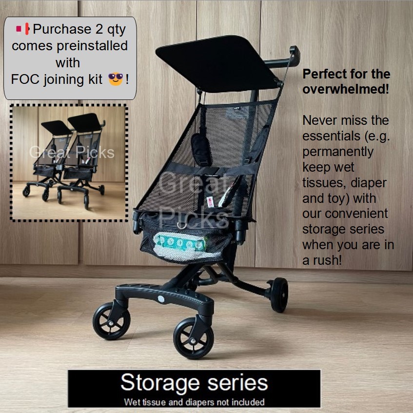 Light weight 2.8kg authentic foldable joinable cabin size black cool ...