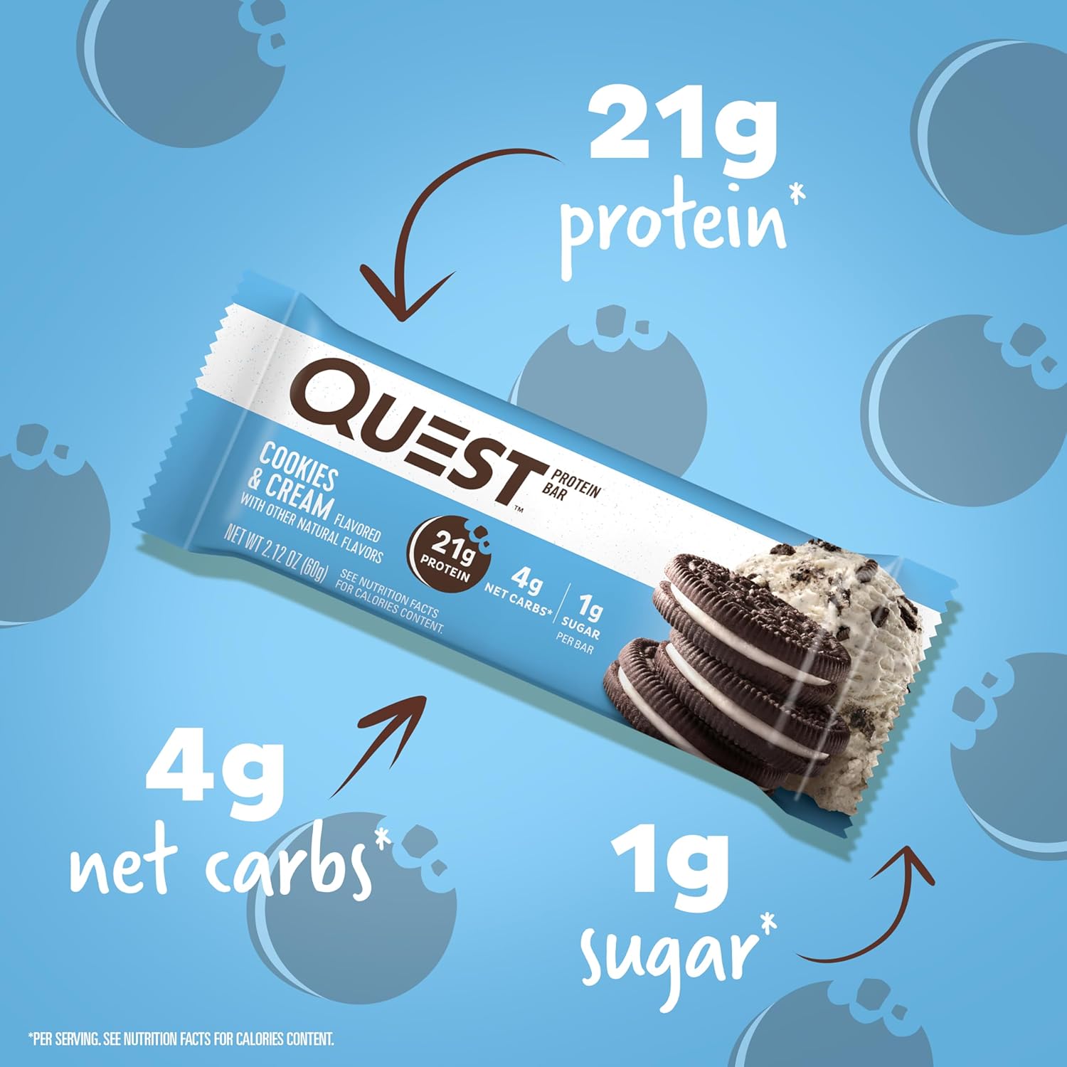 Quest Nutrition Protein Bar 1 Bar High Protein Low Sugar (Select ...