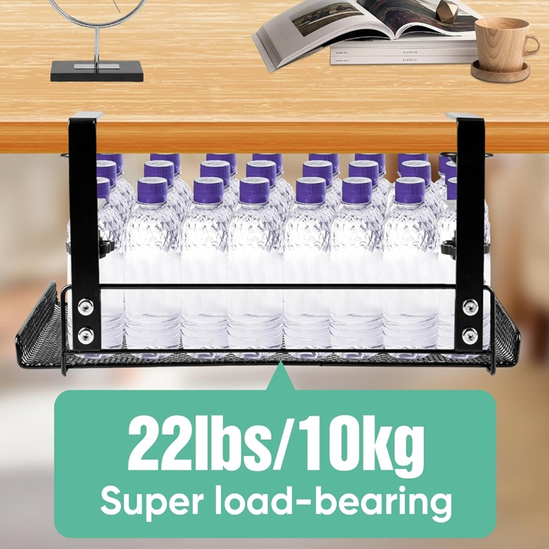 Under Desk Organizer Office Table Storage Home Office Table Organiser ...