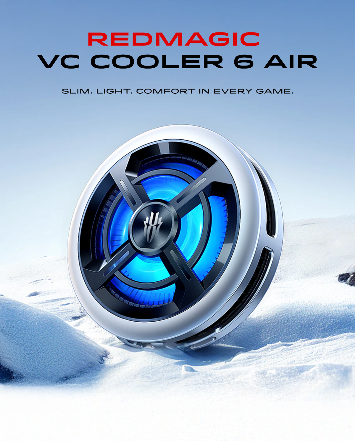 [Hot] REDMAGIC Cooler 6 Air | 49g Lightweight | 19mm Ultra Thin | Drops ...