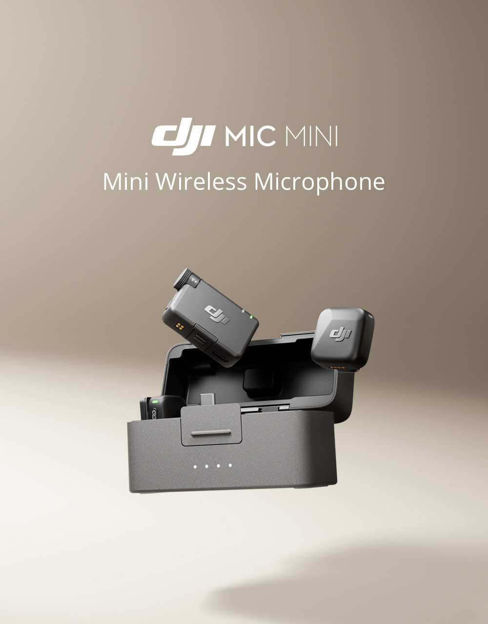 DJI Mic Mini - Ultralight, Discreet Microphone | 11.5h