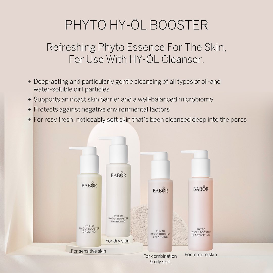 BABOR Cleansing HY-ÖL + Phytoactive Set (2pcs) | 美容院级 双重洁面乳 | Spa-Grade ...