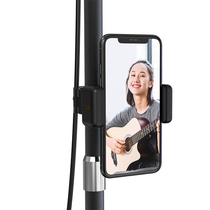 [Ready Stock] DEVIA Desktop Live Streaming Stand with LED Ring Light ...