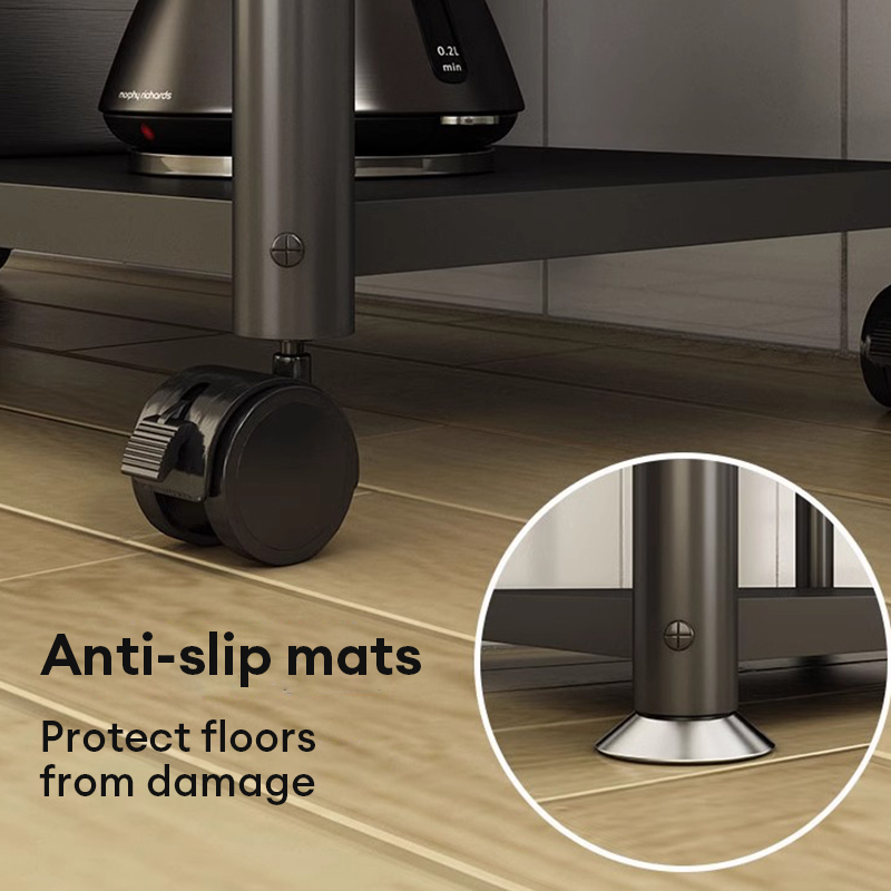 【SG Stock】JOJO 3/4/5 Tier Removable Microwave Rack Stainless Steel ...