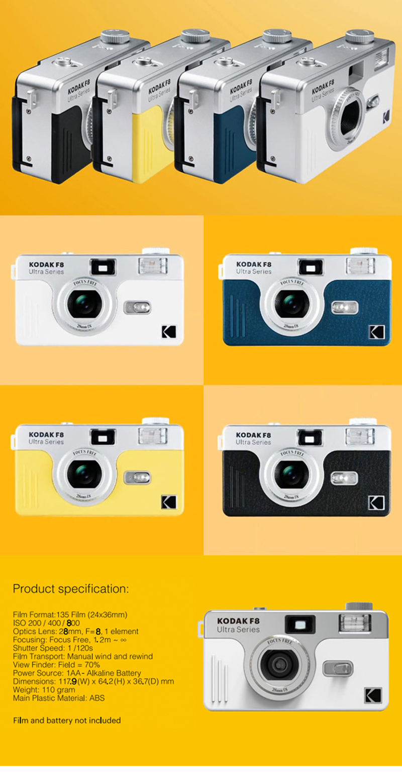 KODAK F8 ULTRA Series 35mm Film Camera | Shopee Singapore