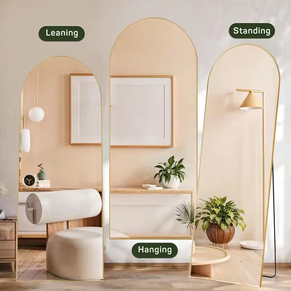 【SG Stock】 Full-length mirror, round mirror, decorative mirror, full ...