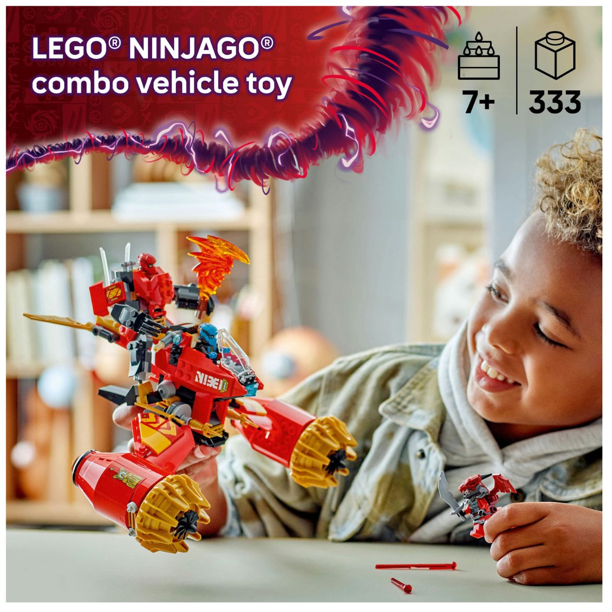 LEGO 71830 NINJAGO Kai’s Mech Storm Rider | Shopee Singapore