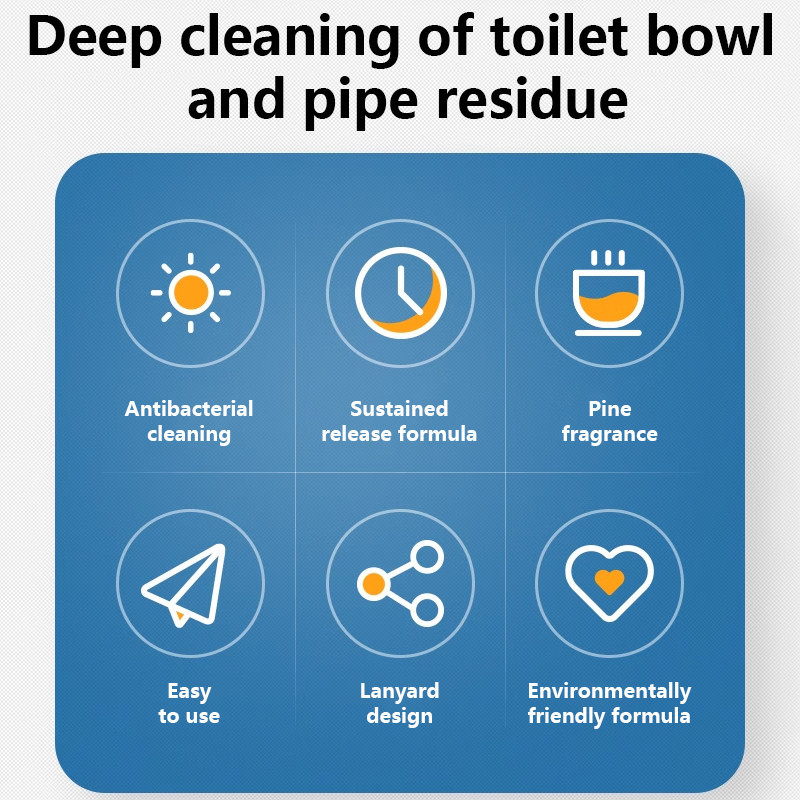 ⚡SG stock⚡ With Rope Automatic toilet bowl cleaner / Toilet bowl flush ...