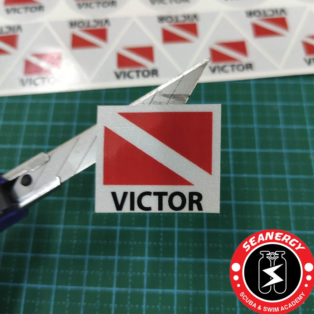 (PRE-ORDER)Print Your Name Dive Label Waterproof Sticker Label Diver's ...