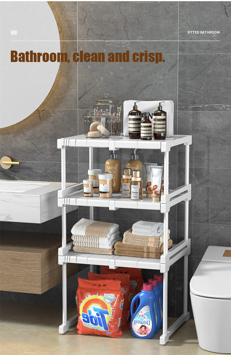 Wardrobe Layered divider Partition Cabinet Compartment Retractable ...