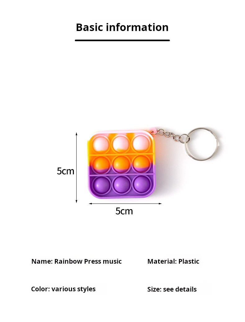 [SG Ready Stock] Cute Cartoon Pop It Keychain | Kids Gifts Baby Goodies ...