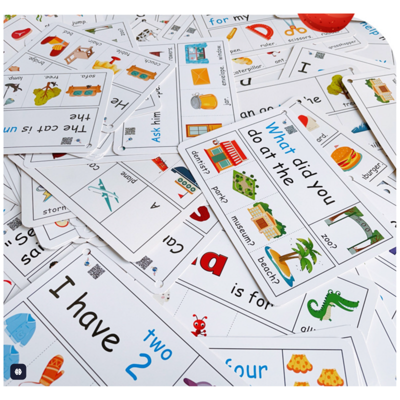 Flash Cards Early Education 100 pcs Sight Words Flash Card Flashcards ...