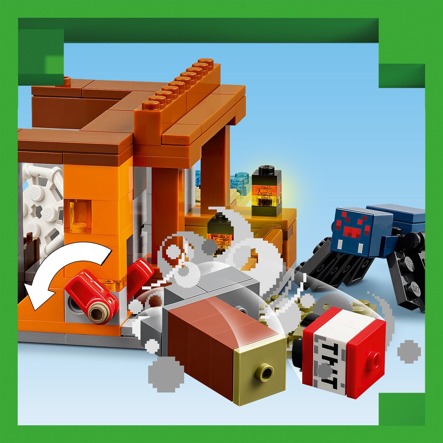 LEGO Minecraft 21269 The Armadillo Mine Expedition (247 Pieces ...