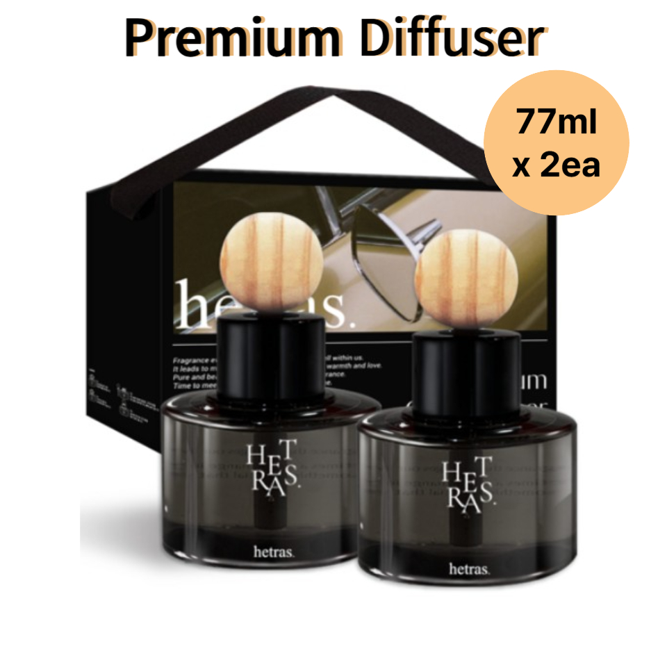 KOREA 🇰🇷 Hetras Premium Diffuser 77ml x 2ea | Shopee Singapore