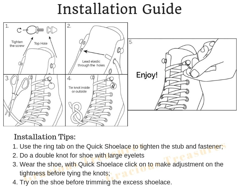 GTHome.sg Quick Shoelace The Easiest and Quickest way to tie your shoe ...