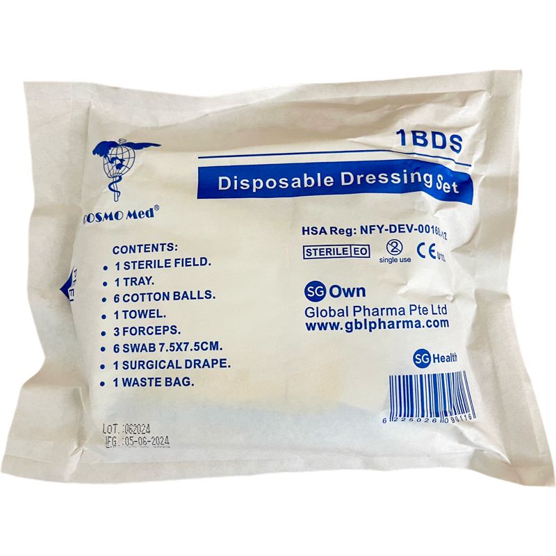 Medical Sterile Basic Dressing set for wound cleaning | Shopee Singapore