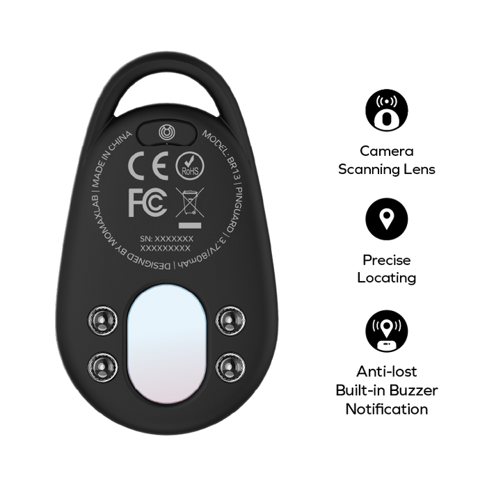 Momax BR13 PinGuard Camera Scanning Find My Locator | Shopee Singapore