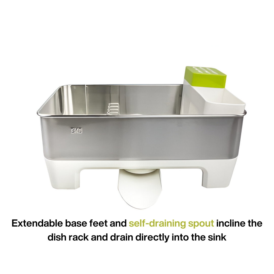 EKO | Regal Dish Racks | EK9275S | Drying Rack with Drainer | Stainless ...