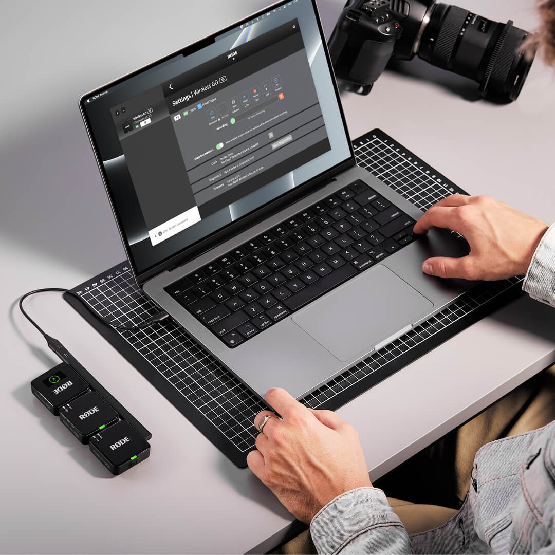 Rode Wireless GO Gen 3 (III) Dual Channel Wireless Microphone System (2 ...