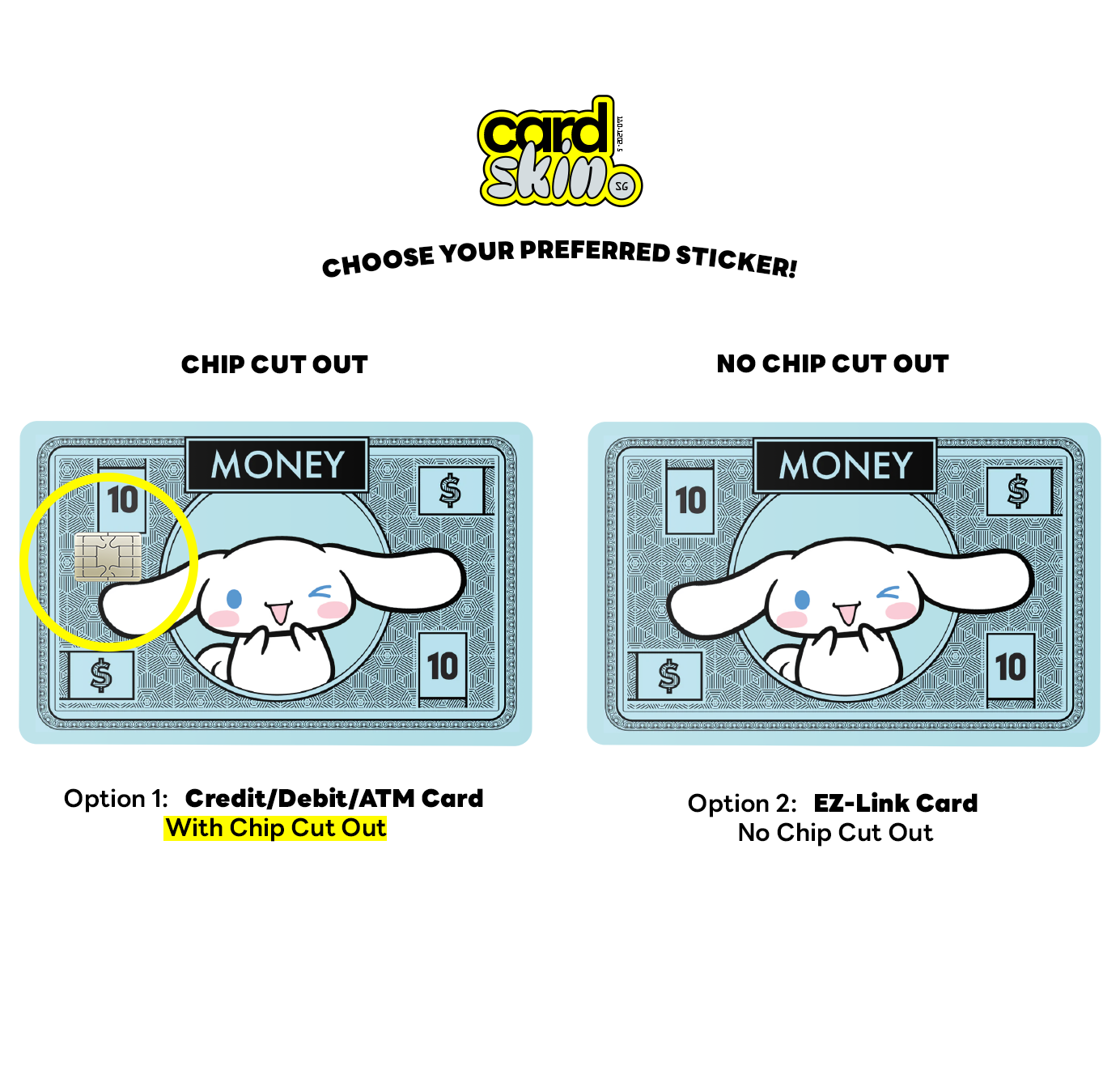 (2pc) Kuromi Cinnamoroll Gudetama Hello Kitty Chococat Credit Card ...