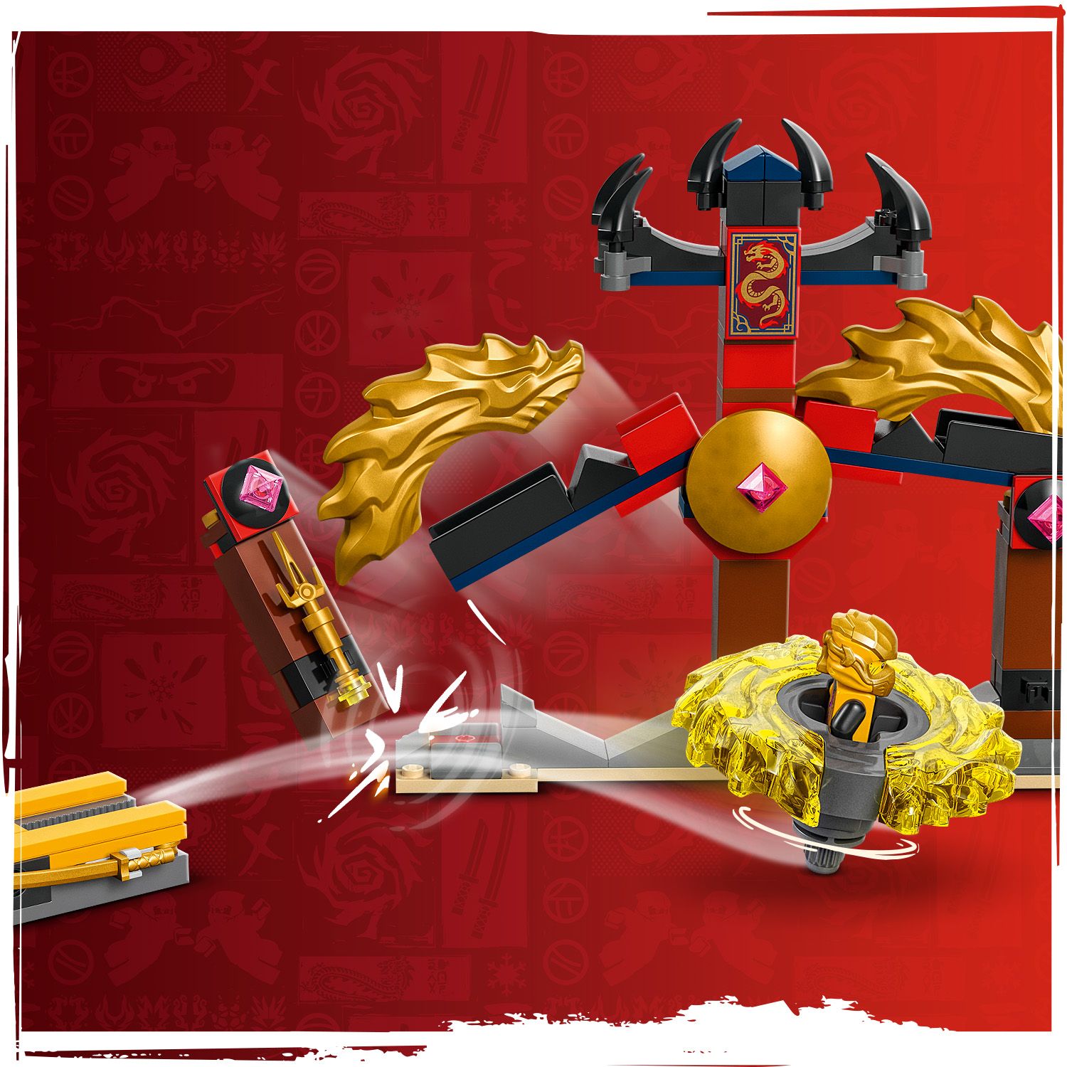 LEGO NINJAGO 71826 Dragon Spinjitzu Battle Pack (186 Pieces) | Shopee ...