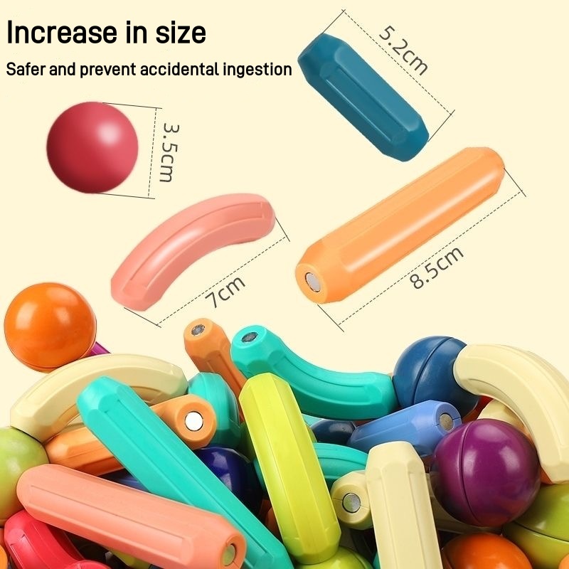 【SG-spot】Versatile Magnetic Rod Toy Early Education Intelligence Puzzle ...