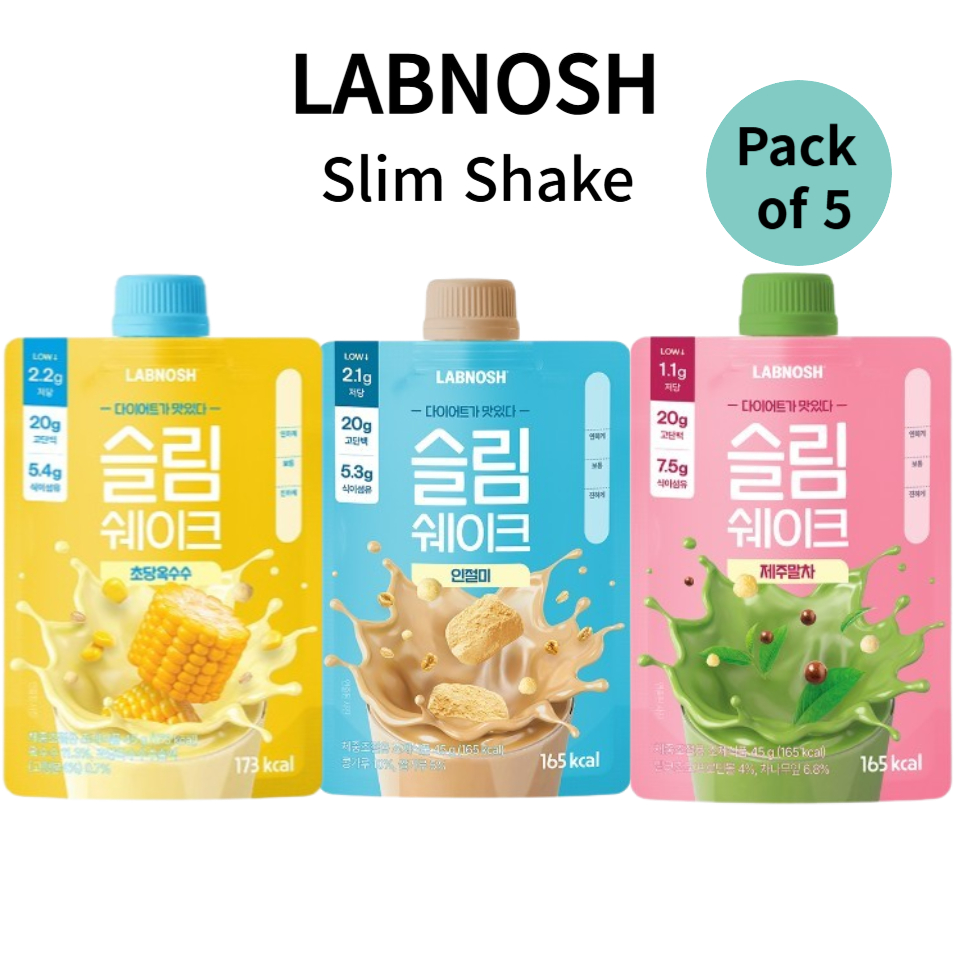 KOREA 🇰🇷 LABNOSH Slim Diet Protein Shake (pack of 5) | Shopee Singapore