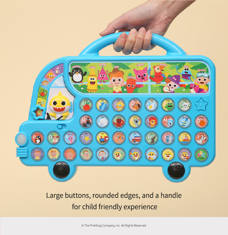 PINKFONG Official Pinkfong Alphabet Bus | Shopee Singapore