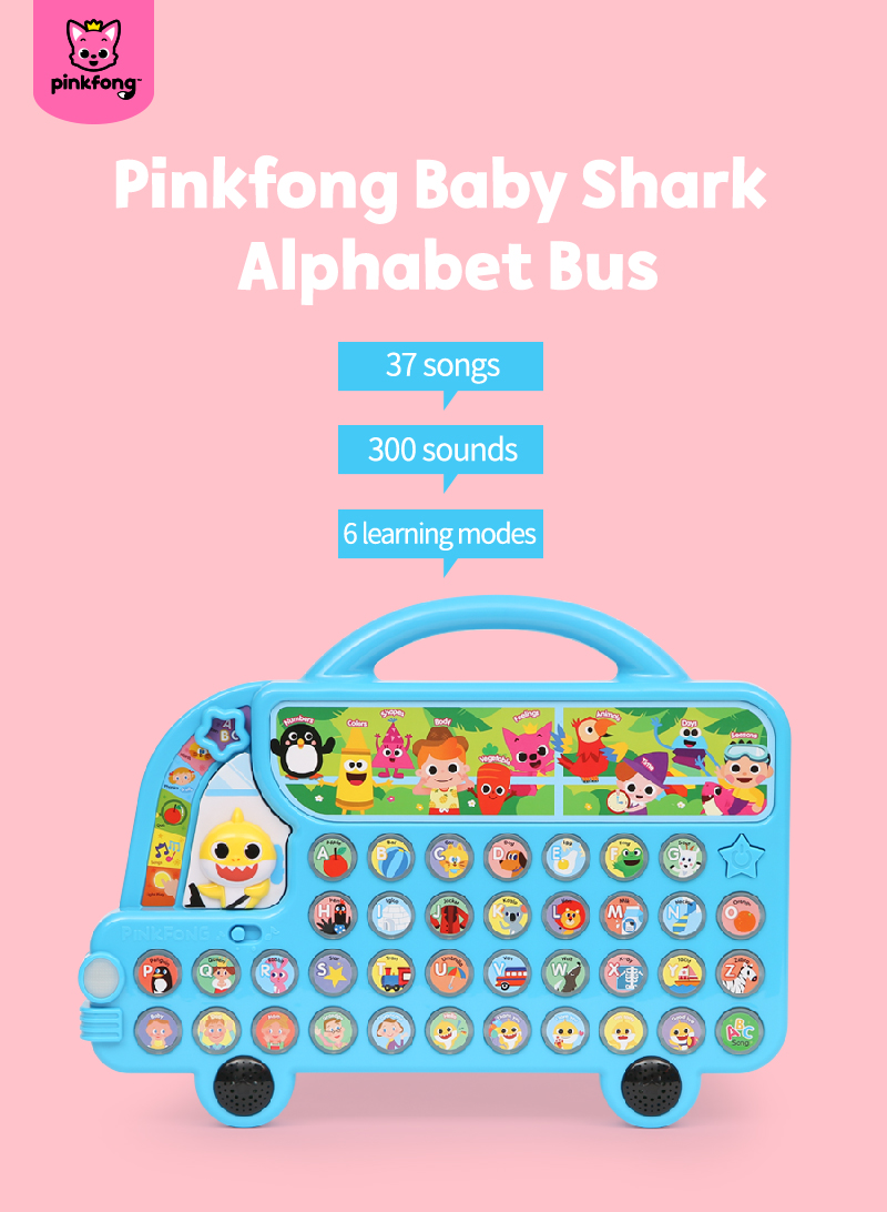 PINKFONG Official Pinkfong Alphabet Bus | Shopee Singapore