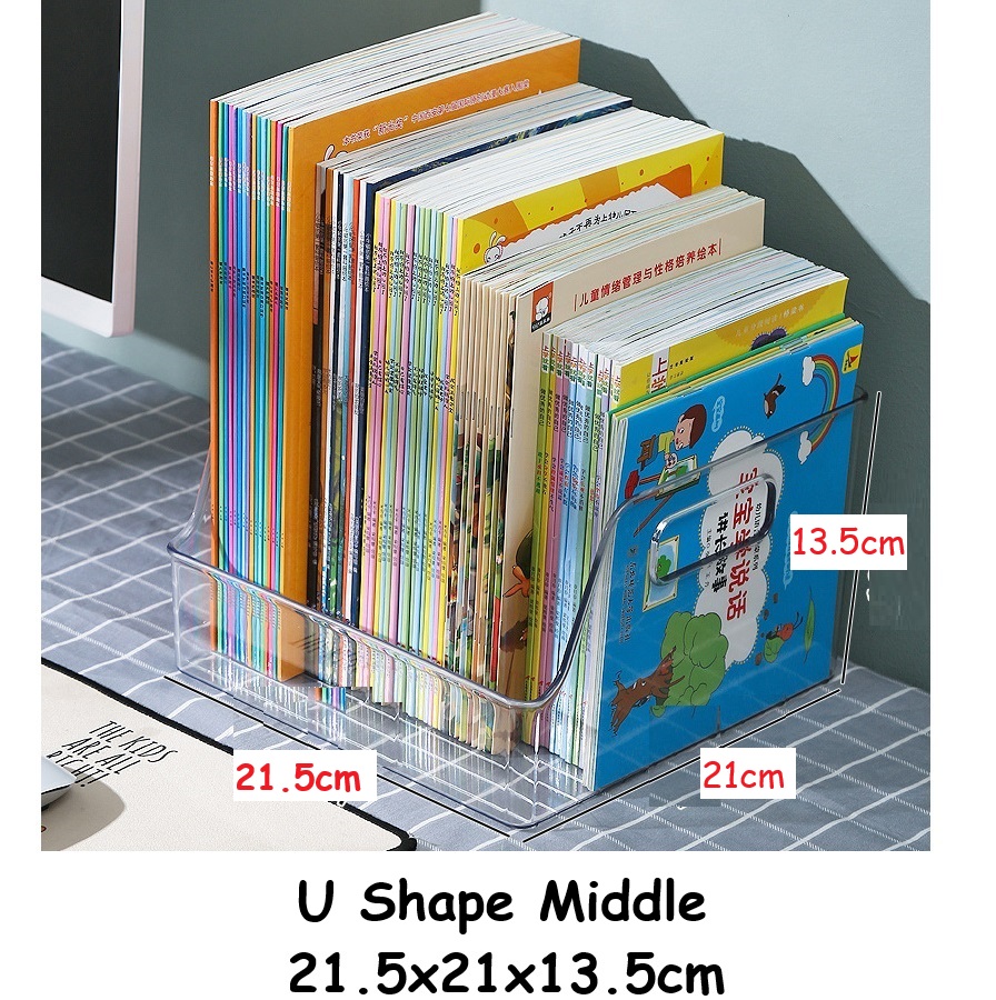 Plastic Book storage box big transparent box | Shopee Singapore