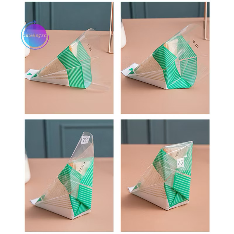 💯SG Ready Stock 100pcs BOPP Sandwich Packaging Bag Package Plastic Wrap ...