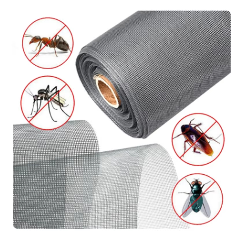 【Customizable size】Window Mosquito Net DIY Window Shade Mesh Fiberglass ...
